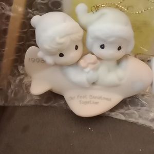 Precious moments our first Christmas together 1998